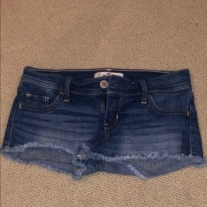 hollister jean shorts